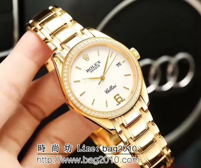 勞力士ROLEX 316L精鋼表殼 全自動機械 情侶腕表 WSS3281